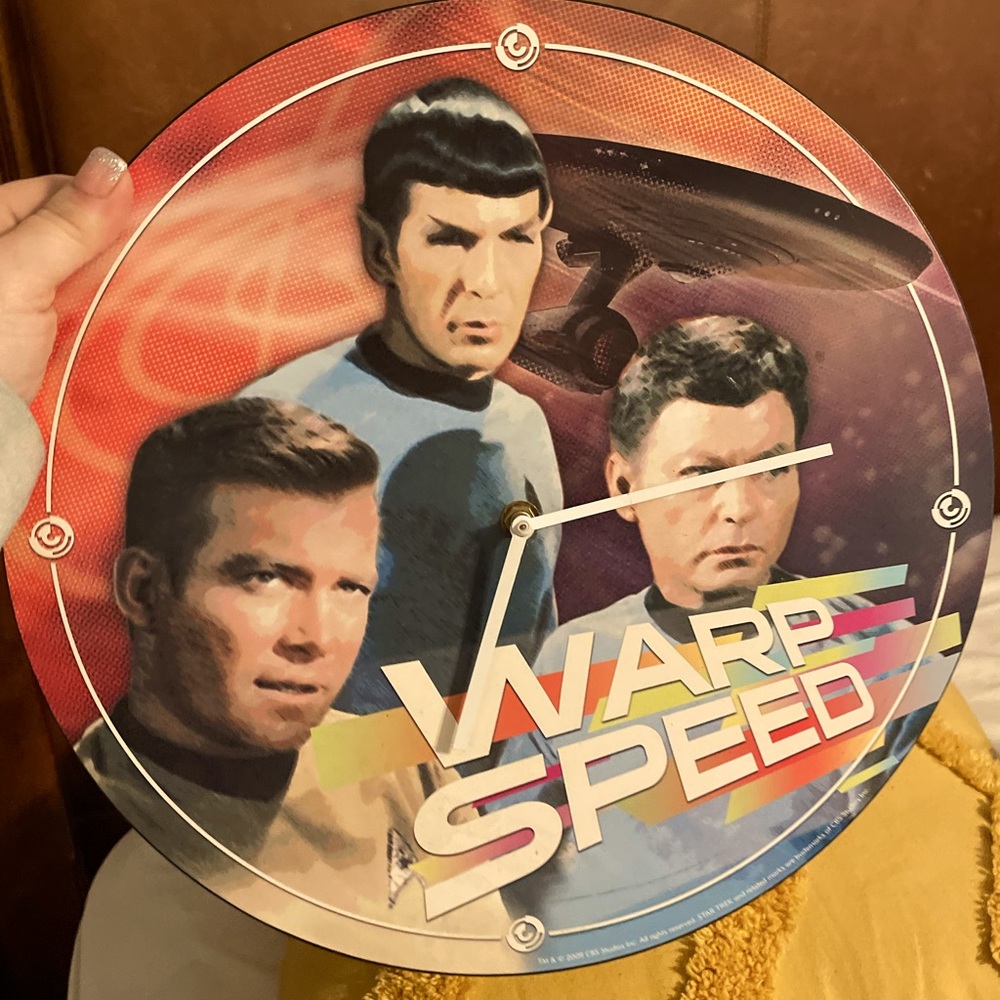 Trek lovers clock